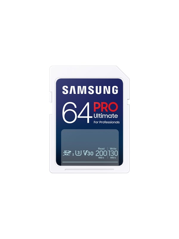 Samsung PRO Ultimate SD Card 64GB SD-Kaart Wit