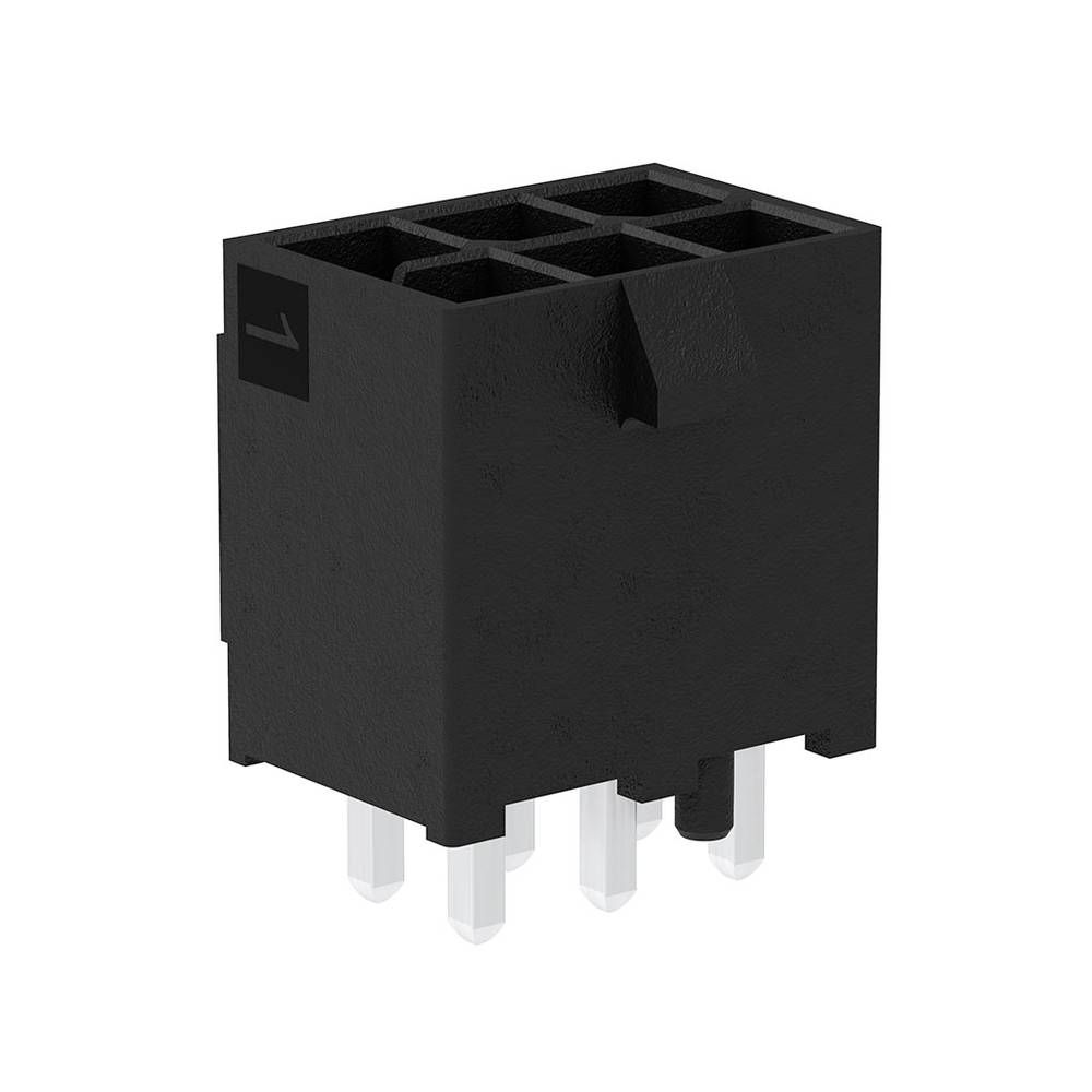 Molex 2125201004 Male behuizing (board) Totaal aantal polen: 4 Inhoud: 1 stuk(s) Tray