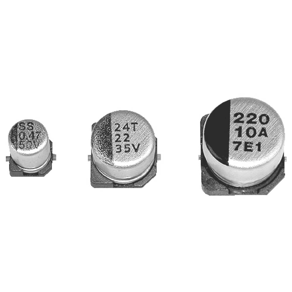 KJ Electronics Elektrolytische condensator (Ø x h) 5 mm x 5.4 mm 1 stuk(s)