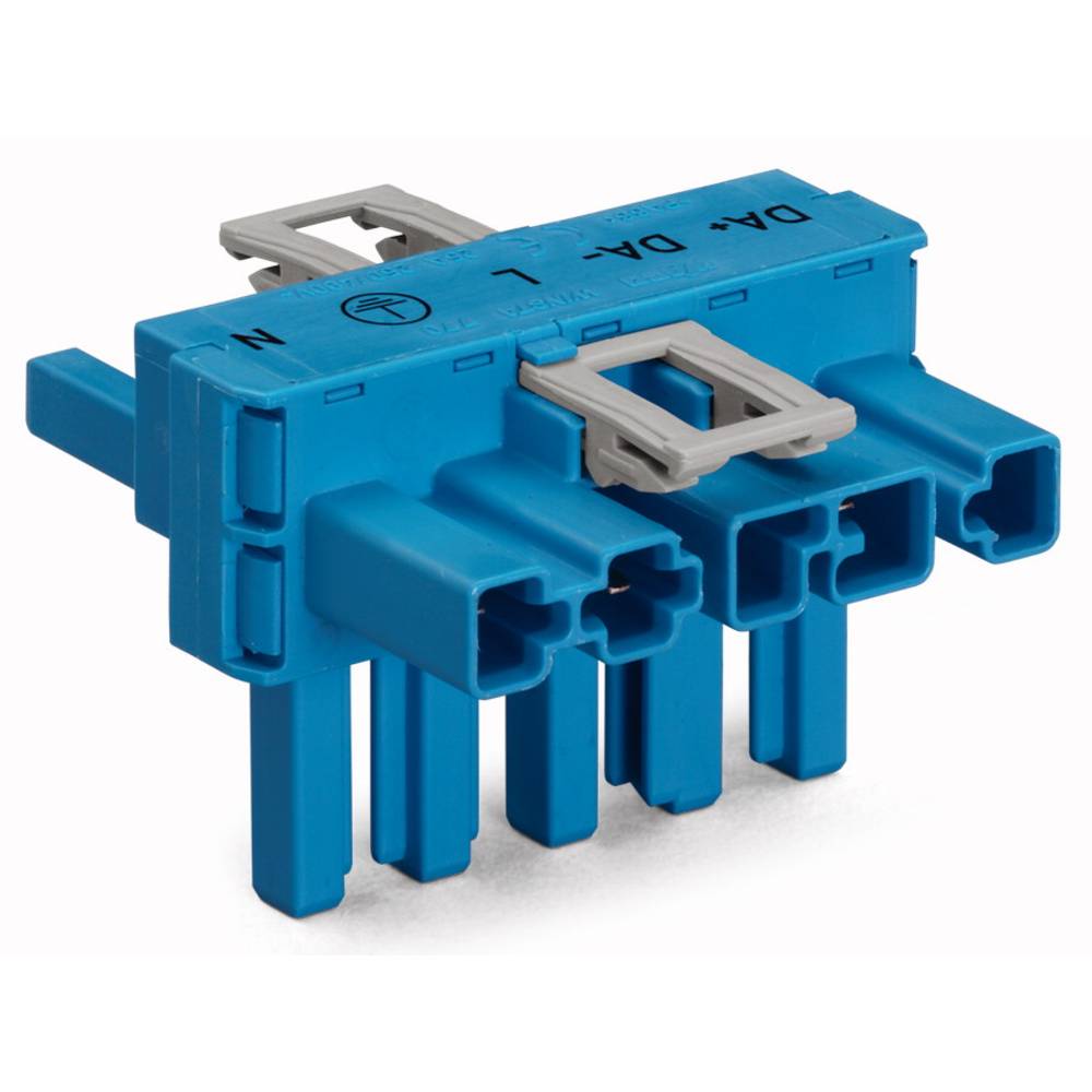 WAGO GmbH & Co. KG Net-T-splitter [Netstekker - Netbus, Netbus] Totaal aantal polen: 5 Rood 50 stuk(s)