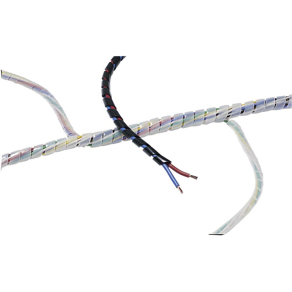 HellermannTyton 161-44200 SBPAV09-PA6-BK-30M Spiraalslang 10 tot 100 mm Zwart 30 m