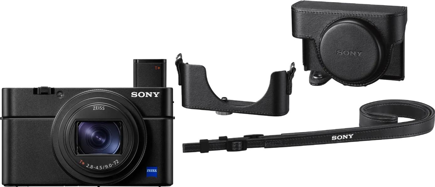 Sony Cybershot DSC RX 100VII +  LCJ-RXK hoes