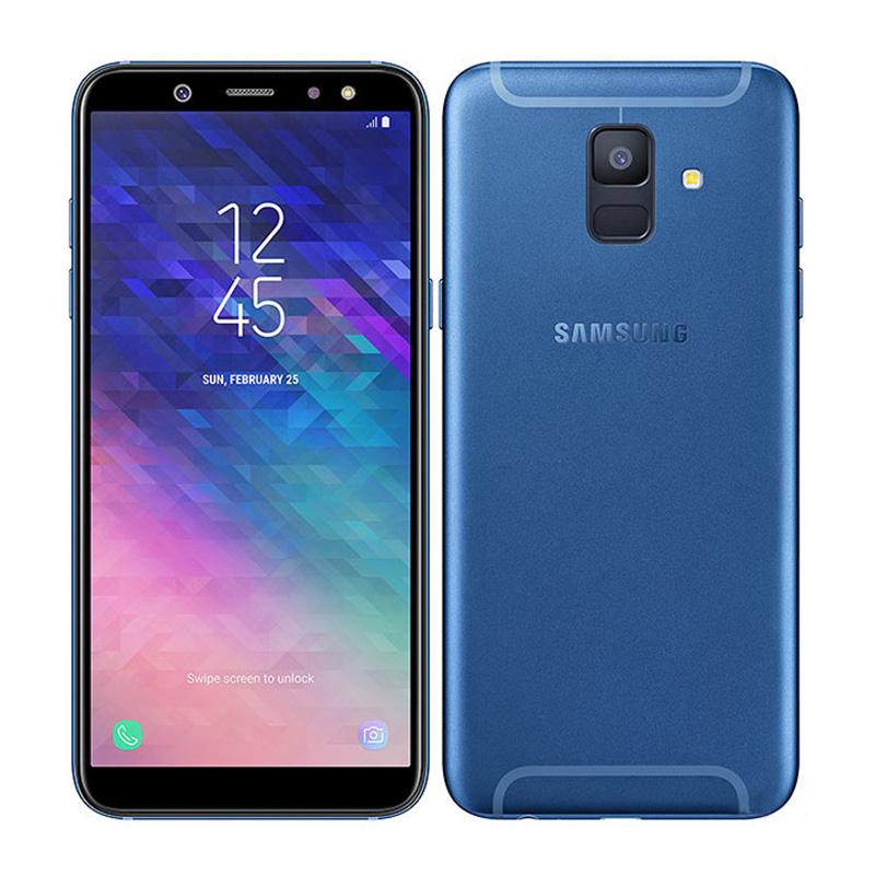 Samsung 95% nieuwe Gereviseerde  Galaxy A6 (2018) A600F 16 MP 5,6 '' 3 GB RAM 32 GB ROM mobiele telefoon Simple Set blauw