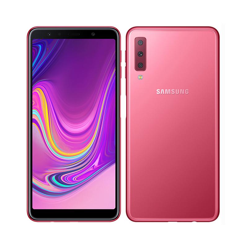 Samsung 95% nieuwe Gereviseerde  Galaxy A7 (2018) A750F Dual SIM Android 4GB RAM 128GB ROM Simple Set roze