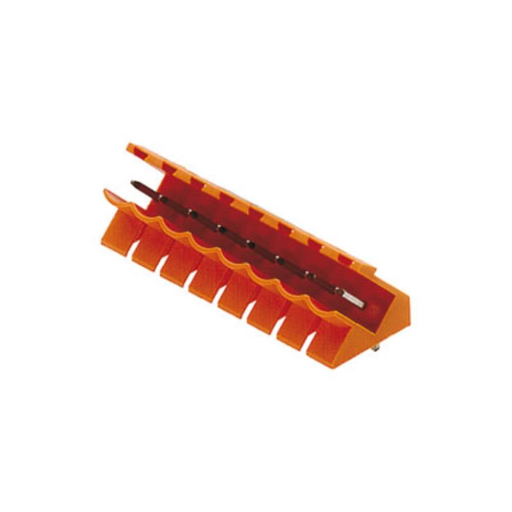 Weidmüller 1630310000 Male behuizing (board) BL/SL 5.00 Totaal aantal polen: 8 Rastermaat: 5 mm Inhoud: 50 stuk(s)