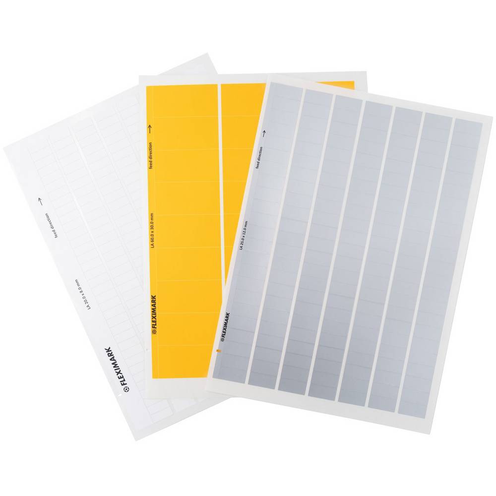 LAPP 83256234 FLEXIMARK Etikett LA 16-8 YE Etiketten voor laserprinter 3150 stuk(s)