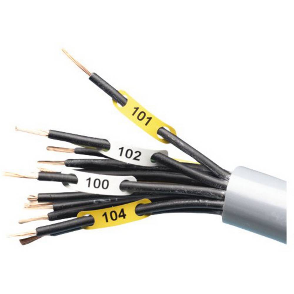 LAPP 83254410 FLEXIMARK Flexiprint LF0 0,25-0,75 YE Etiketten voor laserprinter 600 stuk(s)