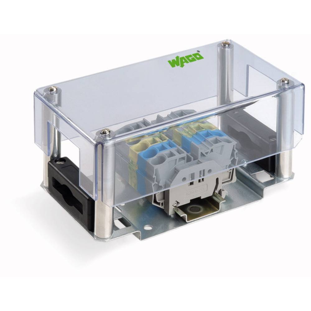 WAGO GmbH & Co. KG Voedingsmodule [Ronde kabel - Lintkabel] Transparant 1 stuk(s)