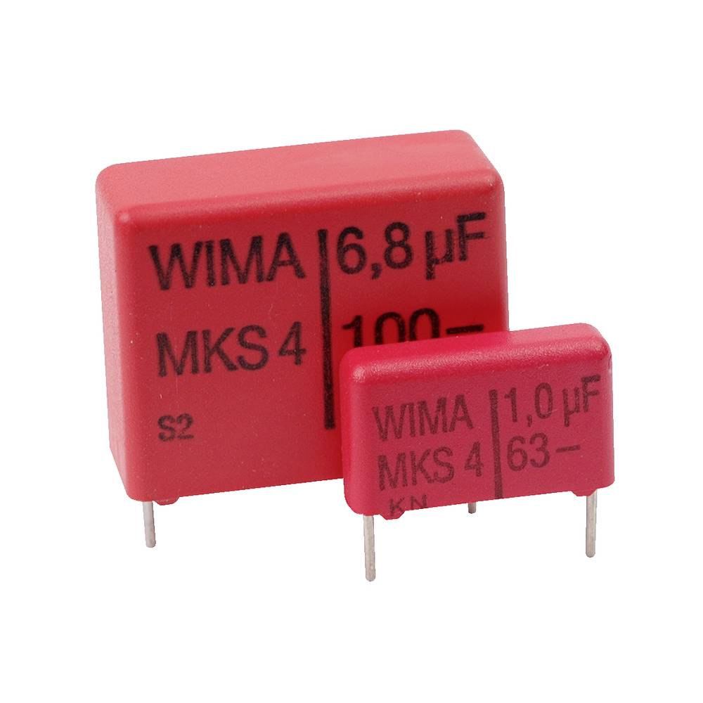 Wima 1 stuk(s) MKT-foliecondensator (l x b x h) 13.0 x 4.0 x 9.0 mm