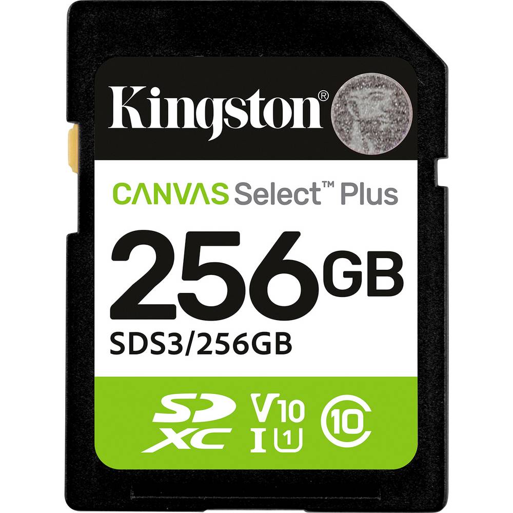 Kingston Canvas Select Plus microSDXC-kaart 256 GB Class 10 UHS-I