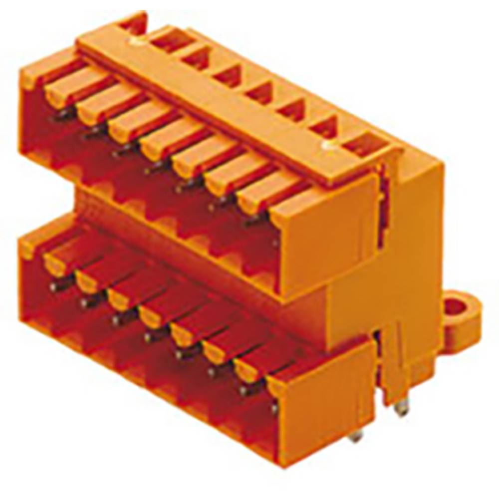 Weidmüller 1255060000 Male behuizing (board) Totaal aantal polen: 6 Rastermaat: 3.5 mm Inhoud: 50 stuk(s)