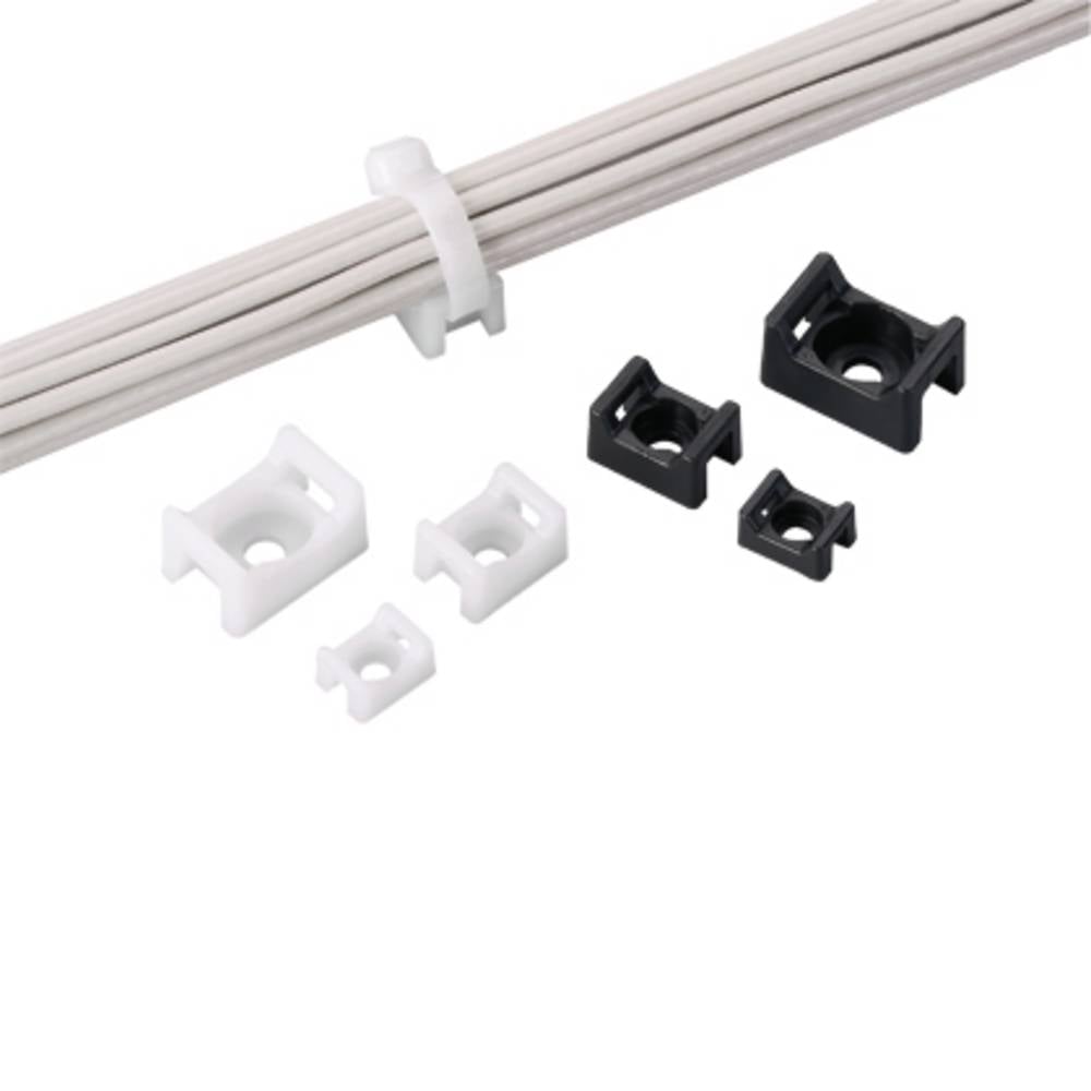 Panduit Cable Tie Mount Kabelbindervoetje Zelfklevend TM2A-C Bundel-Ø (bereik) 127 mm (max) Kleurloos 1 stuk(s)