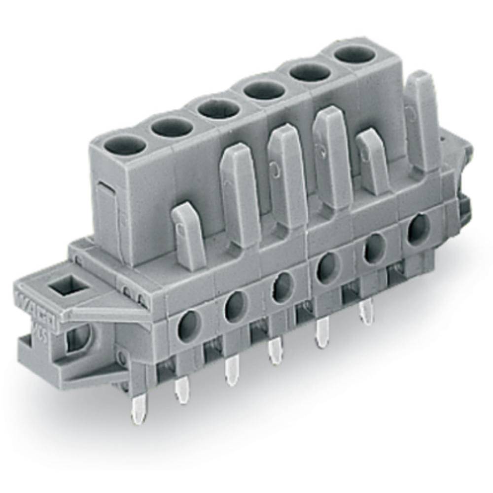 WAGO 232-134/031-000 Female behuizing (board) 232 Totaal aantal polen: 4 Rastermaat: 5 mm Inhoud: 50 stuk(s)