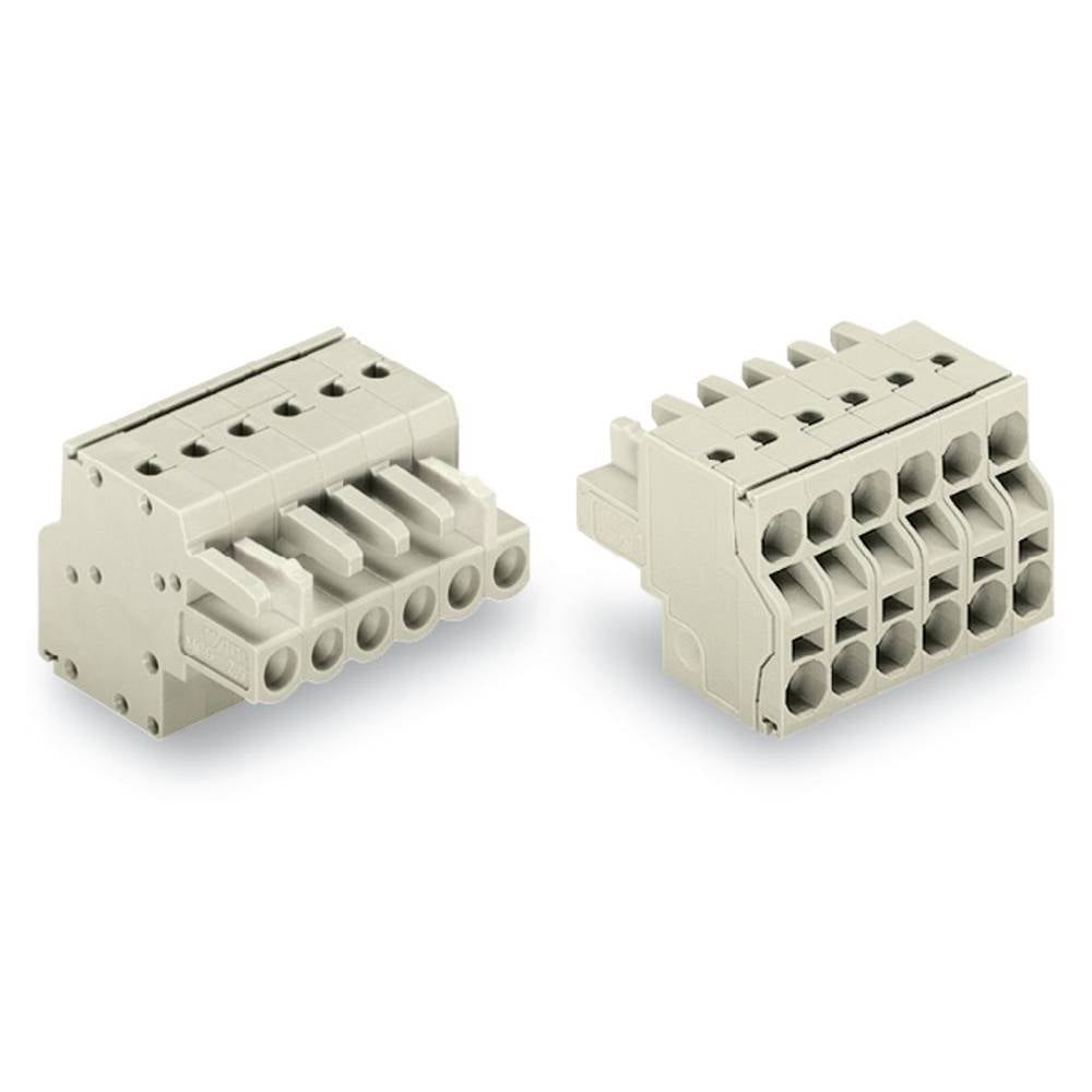 WAGO 721-2108/026-000 Female behuizing (kabel) 721 Totaal aantal polen: 8 Rastermaat: 5 mm Inhoud: 50 stuk(s)