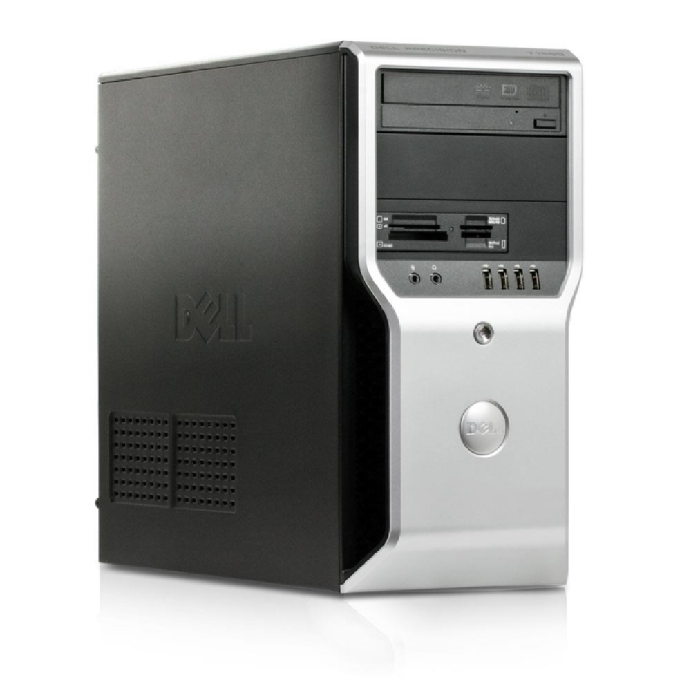 Dell Precision T1500 Micro Tower - Intel Core i3-1e Generatie - 8GB RAM - 256GB SSD - Windows 10