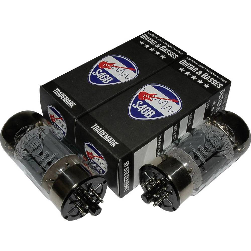 BTB Vertrieb 6550 S4GB Premium Elektronenbuis Matched Paar Eindpentode Aantal polen: 8 Fitting: Octal 2 stuk(s)