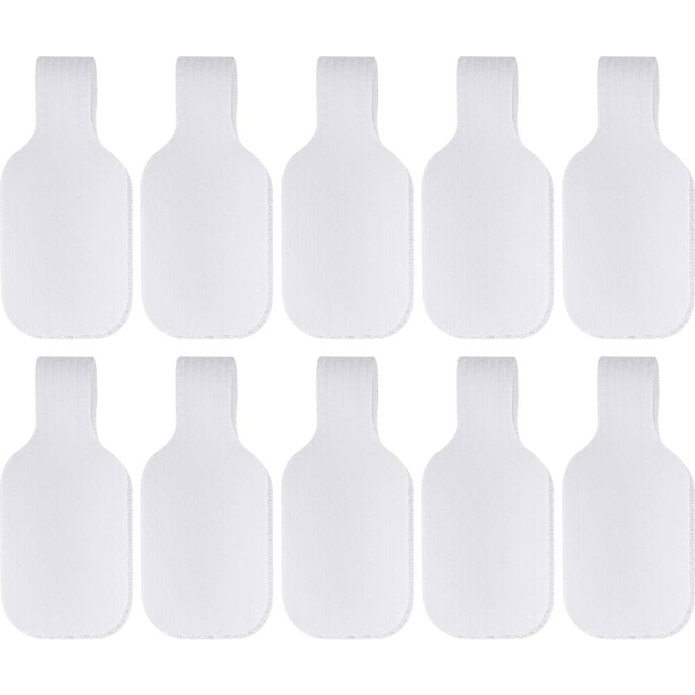 SpeaKa Professional SP-13756880 Kabelmarkering Markeringsvlak: 20 x 38 mm Wit 10 stuk(s)