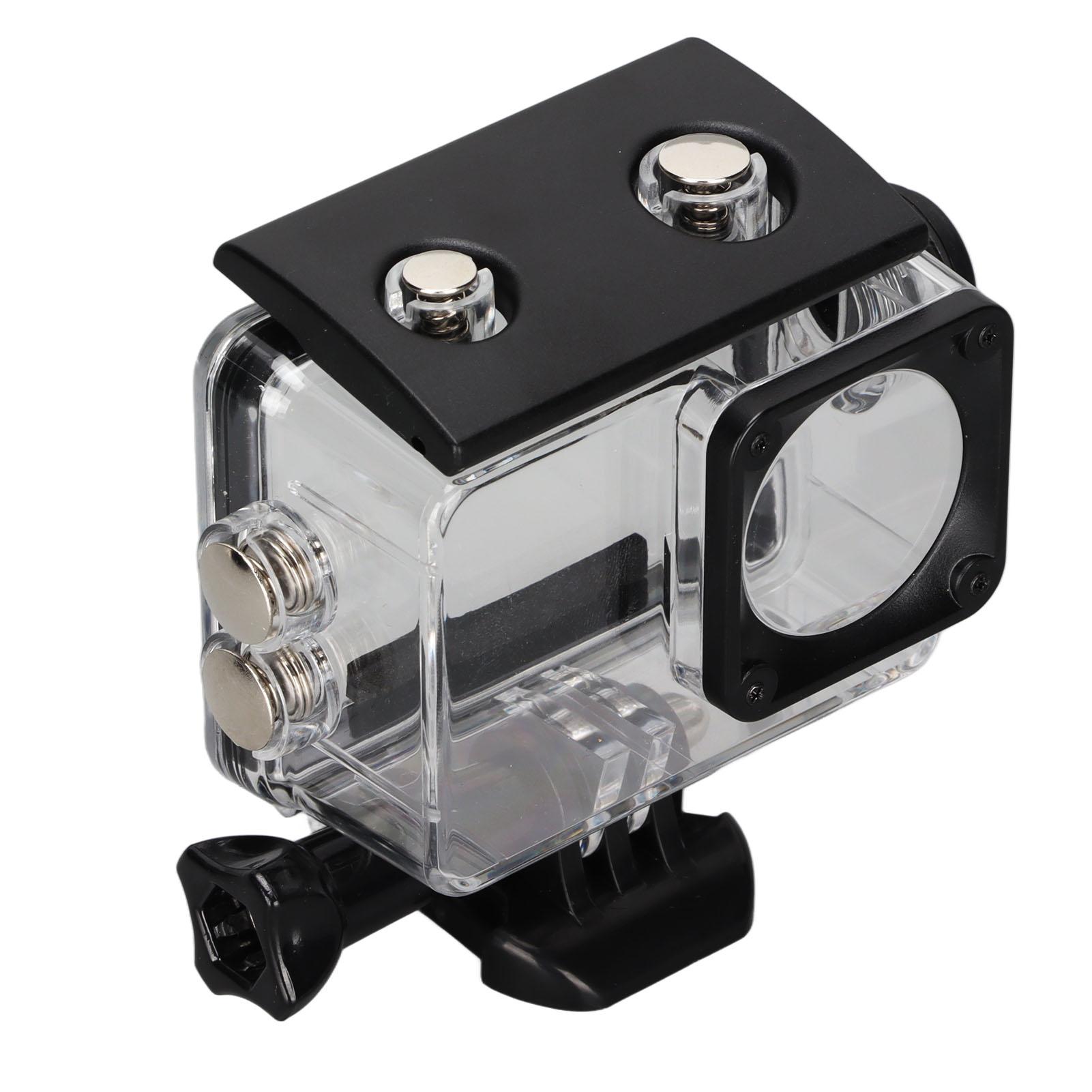 Andoer Beschermende behuizing voor actiecamera Oplaadbare waterdichte sportcamera hoes voor C-type dubbel