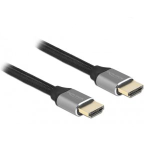 DeLock 83997 HDMI kabel 3 m HDMI Type A (Standaard) Grijs
