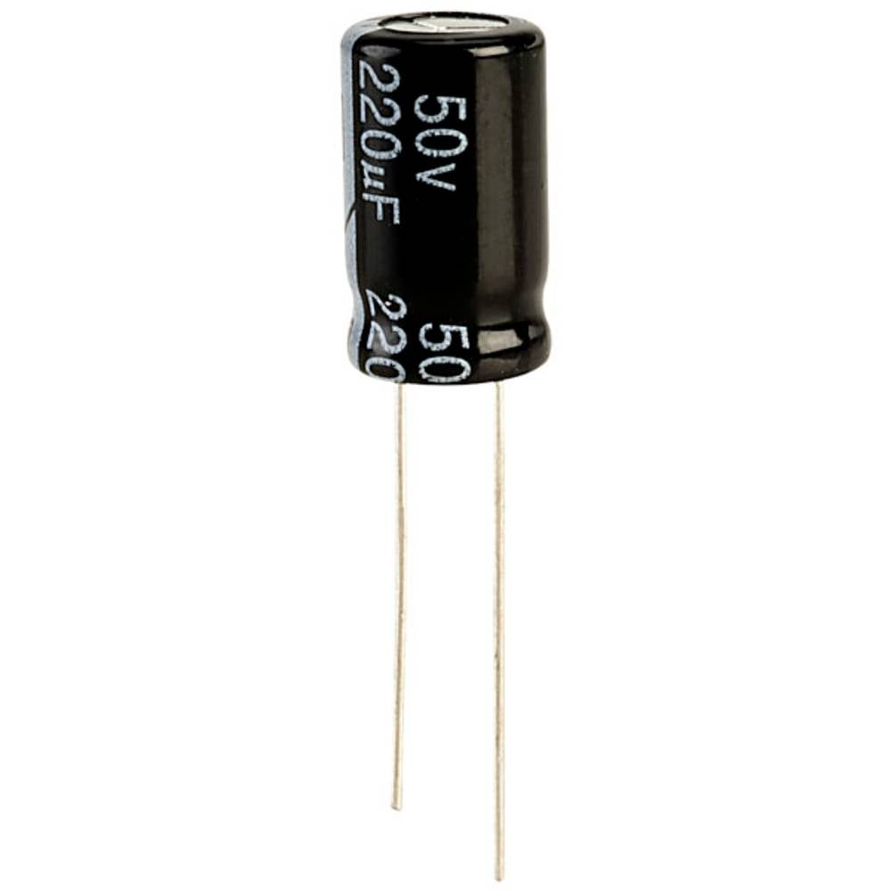 Suntan TS13DJ1H221MSB0B0R Elektrolytische condensator 5 mm 220 µF 50 V 20 % (l x b) 16 mm x 10 mm 1 stuk(s)