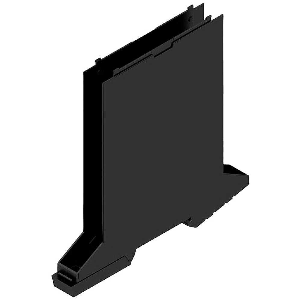 Weidmüller CH20M12 B BUS BK/BK DIN-rail-behuizing basiselement Gesloten, Met ventilatiesleuven, Voor DIN-rail montage 12 x 109.3 Kunststof Zwart 14 stuk(s)