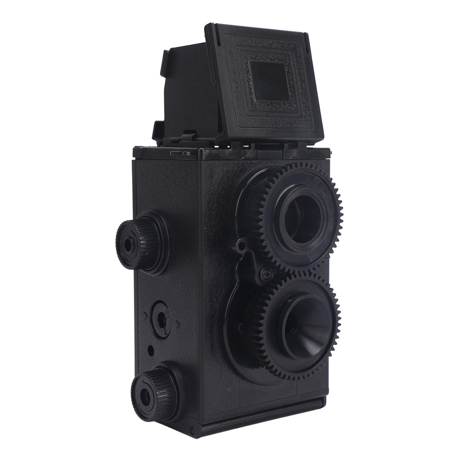 Automobile and motorcycle supplies 35MM Dubbele Lens Filmcamera DIY Klassiek Retro Dubbele Reflex Filmcamera TLR Camera voor 35MM 135 Film