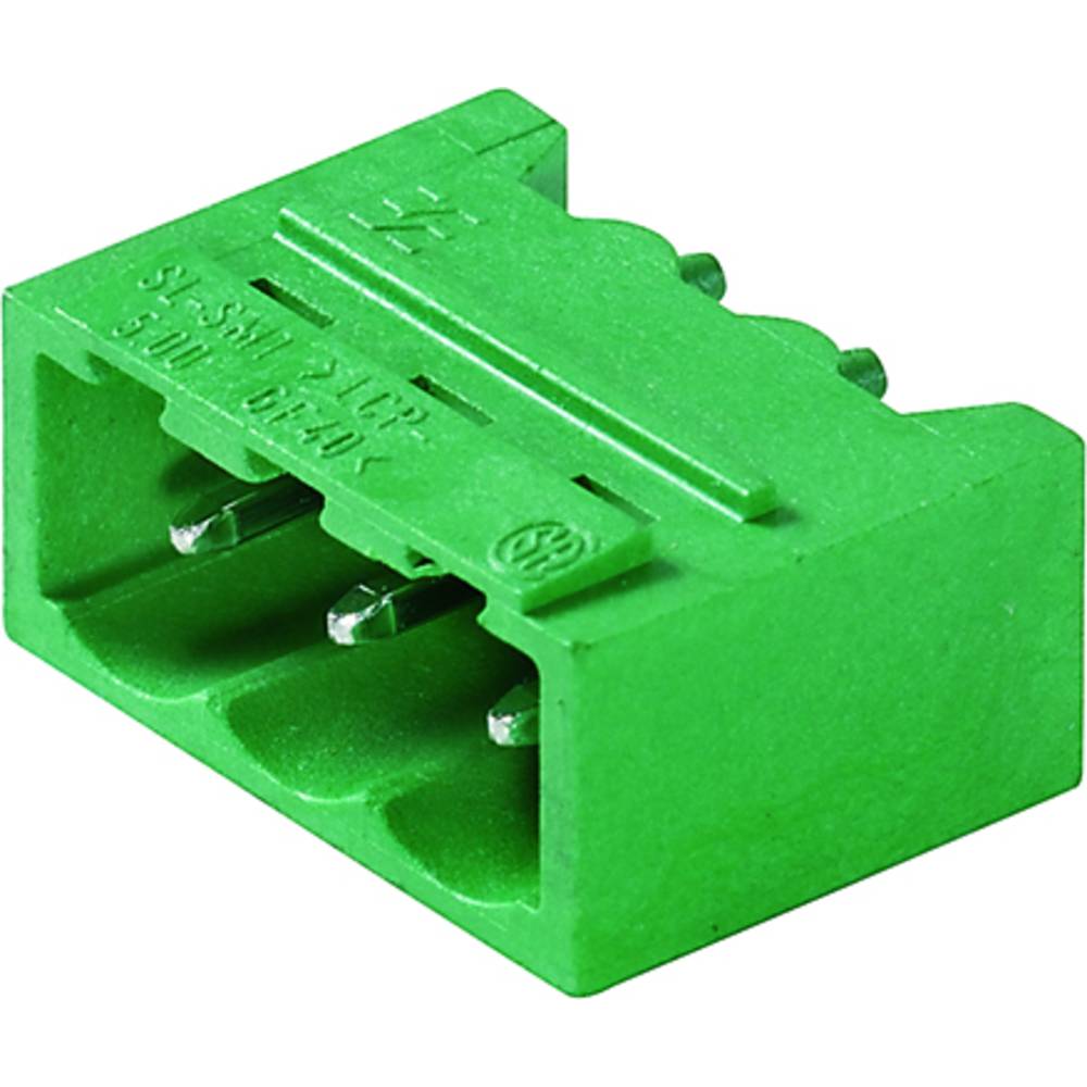 Weidmüller 1840120000 Male behuizing (board) BL/SL 5.00 Totaal aantal polen: 2 Rastermaat: 5 mm Inhoud: 100 stuk(s)