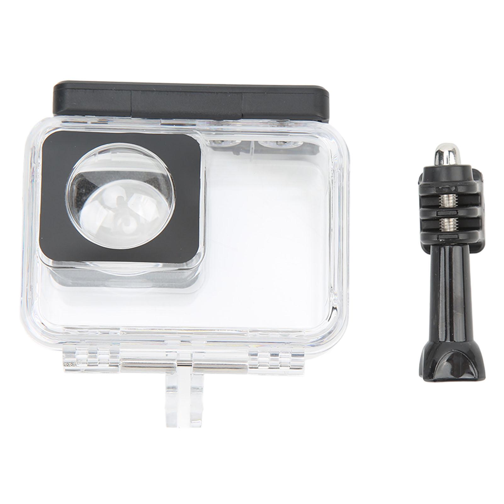 Andoer Duikbehuizing Camera Beschermhoes 30m Diepte Waterdicht voor Insta360 One RS Dual Lens Actiecamera