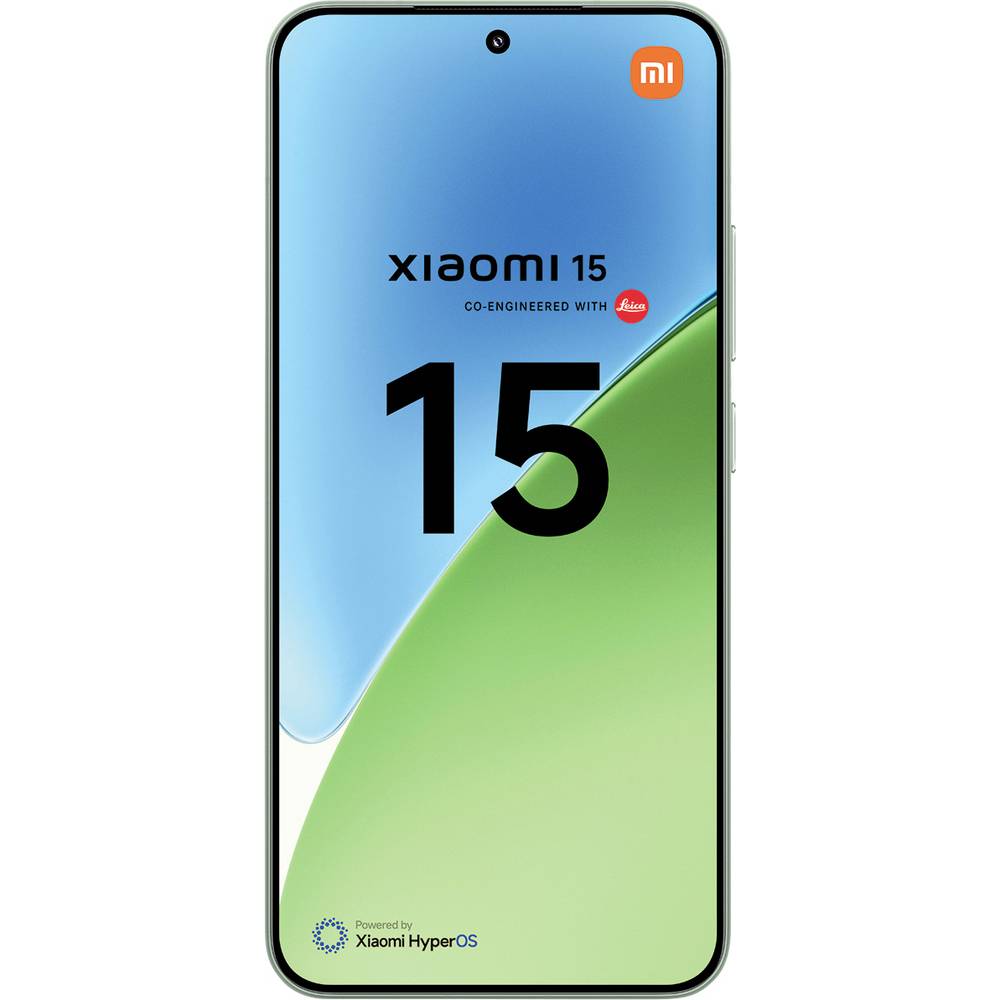 Xiaomi 15 Smartphone 512 GB 16.2 cm (6.36 inch) Energielabel A (A - G) Groen Dual-SIM