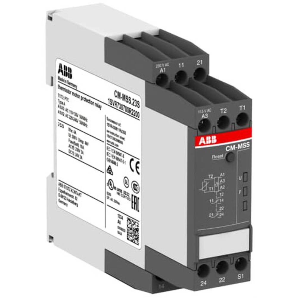 ABB CM-MSS.23S Beschermingsrelais Aantal relaisuitgangen: 2