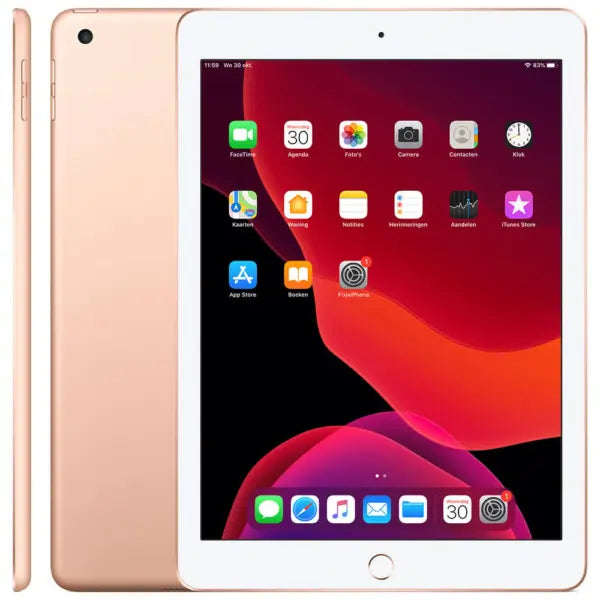 Refurbished iPad 2018 128 GB Goud Gebruikt