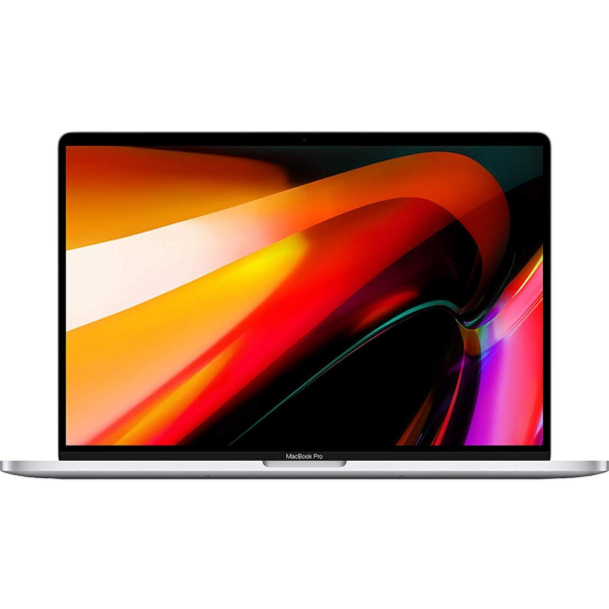 Refurbished MacBook Pro 16 inch Touchbar i7 2.6 512 GB Zilver 32 GB Als nieuw
