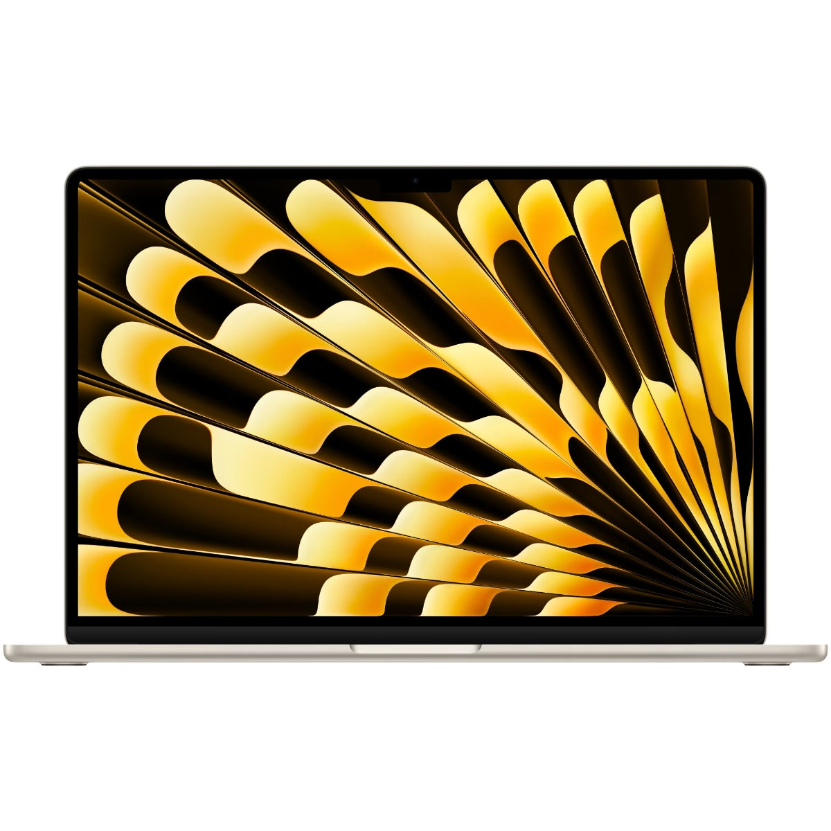 Refurbished MacBook Air 13 inch M3 16 GB 512 GB Sterrenlicht Gebruikt
