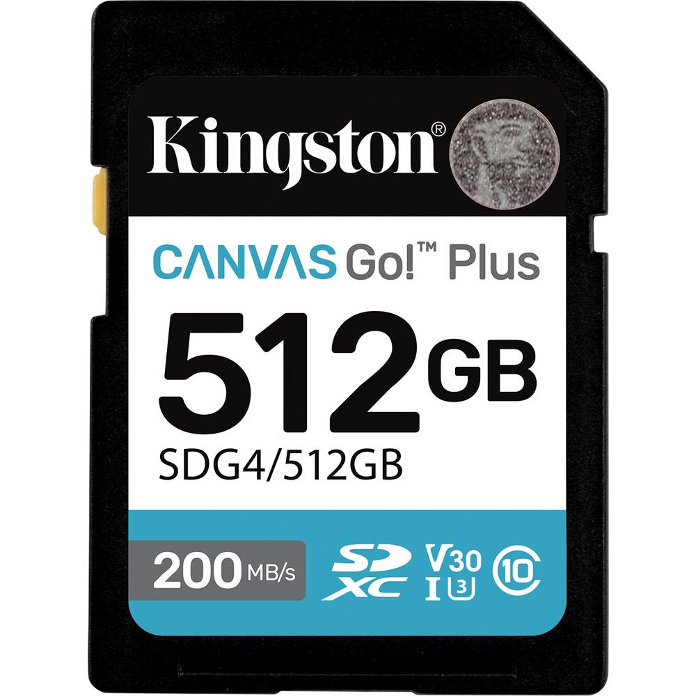 Kingston Canvas Go! Plus microSDXC-kaart 512 GB Class 10 UHS-I