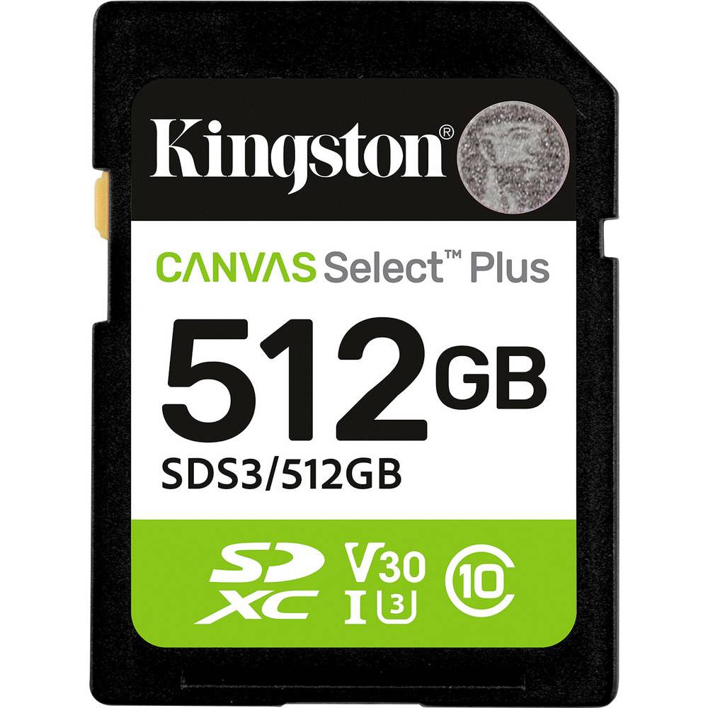 Kingston Canvas Select Plus microSDXC-kaart 512 GB Class 10 UHS-I
