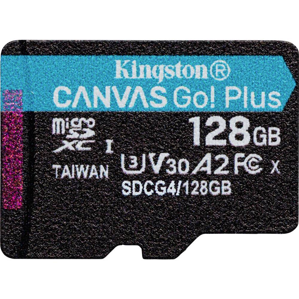 Kingston Canvas Go! Plus microSDXC-kaart 128 GB Class 10 UHS-I