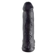 Pipedream 12 Inch Cock - With Balls - Black