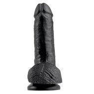 Pipedream 7 Inch Cock - With Balls - Black