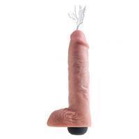 King Cock Dildo „11" Squirting Cock with Balls", 27 cm