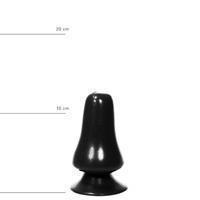 All Black Analplug 12 cm - Schwarz