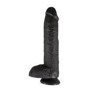 Pipedream 10 Inch Cock - With Balls - Black