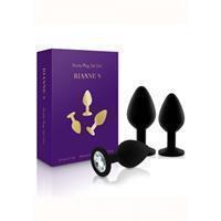 Rianne S - Booty Plug Set (3x Black)