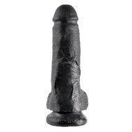Pipedream 8 Inch Cock - With Balls - Black