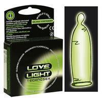 Sugant France Sugant *Love Light Glow* Leuchtkondome mit fluoreszierendem Effekt
