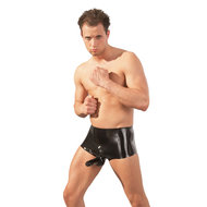 The Latex Collection Latex Boxer Met Sleeve