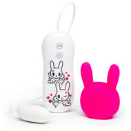 Tokidoki - Silicone Paars Bunny Clitorale Vibrator