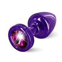 Diogol - Anni Butt Plug Rond Paars and Roze 25 Mm