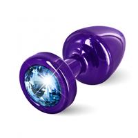 Diogol - Anni Butt Plug Rond Paars and Blauw 25 Mm