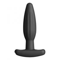 ElectraStim Silicone Noir Rocker Small: Elektro-Analplug, schwarz