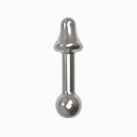 Diogol - Jaz AH Vibrerende Dildo Anaal Plug 45 Mm